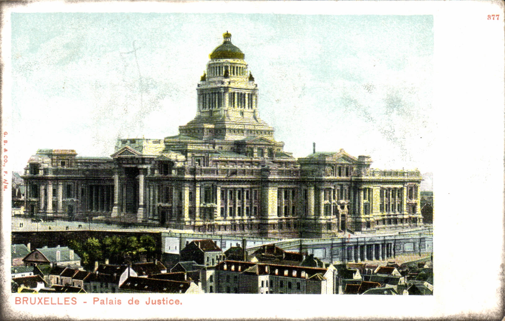 CPA Bruxelles Palais de justice