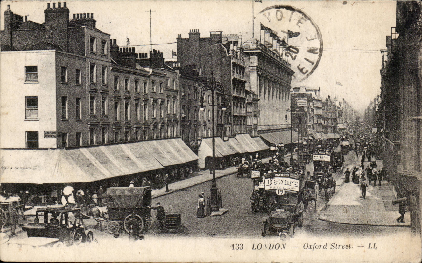 CPA Great Britain Londres London Oxford street