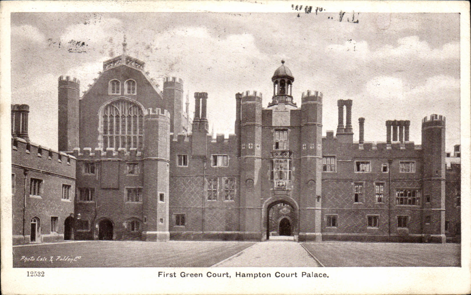 CPA Great Britain First green court Hampton Court Palace