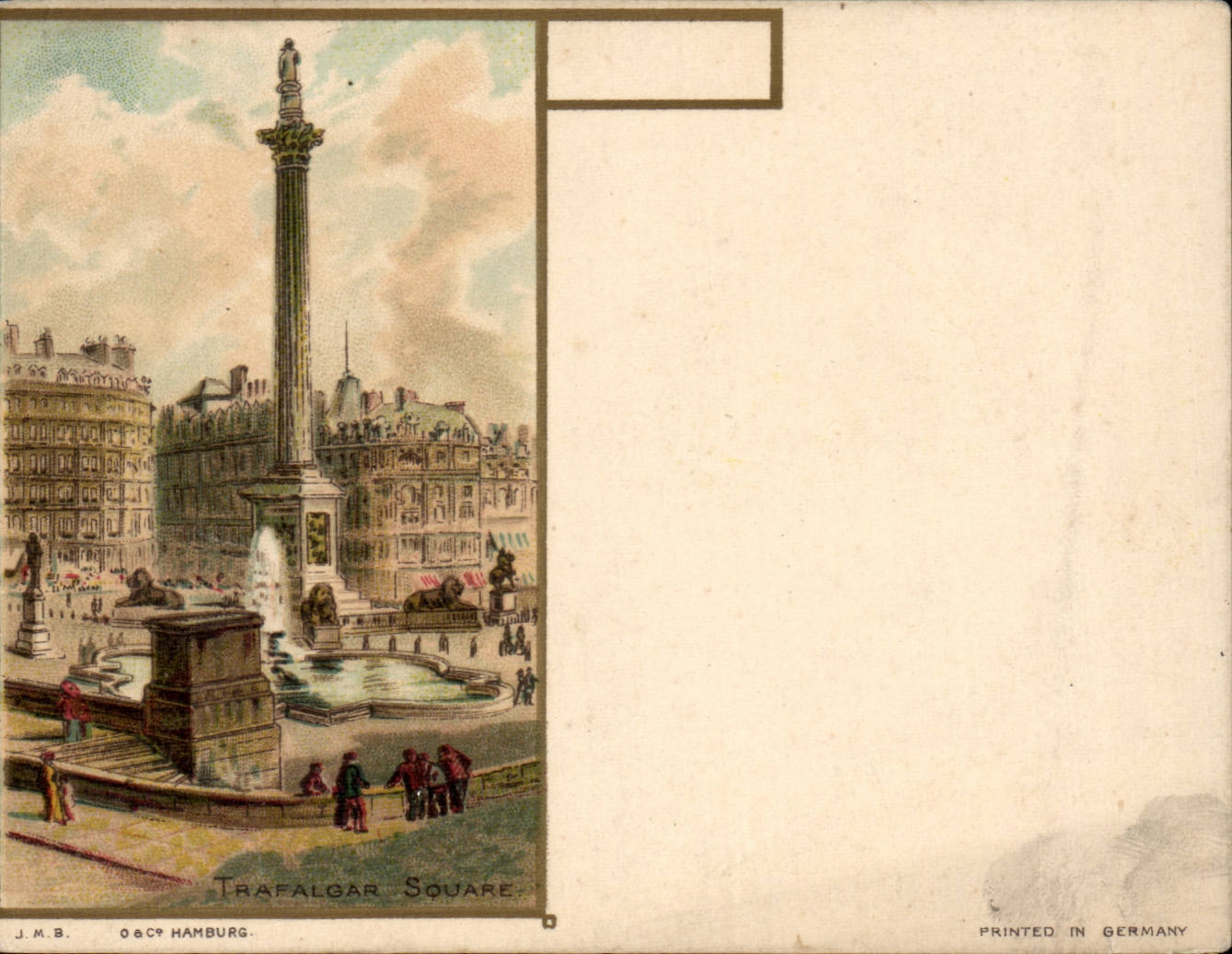 CPA Great Britain Londres london Trafalgar Square