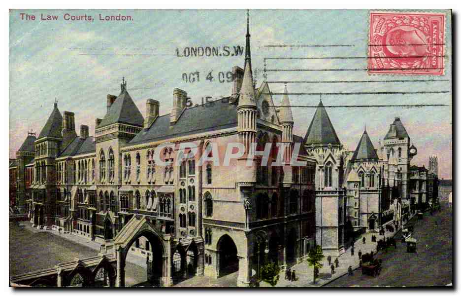 CPA Great Britain Londres London The law courts