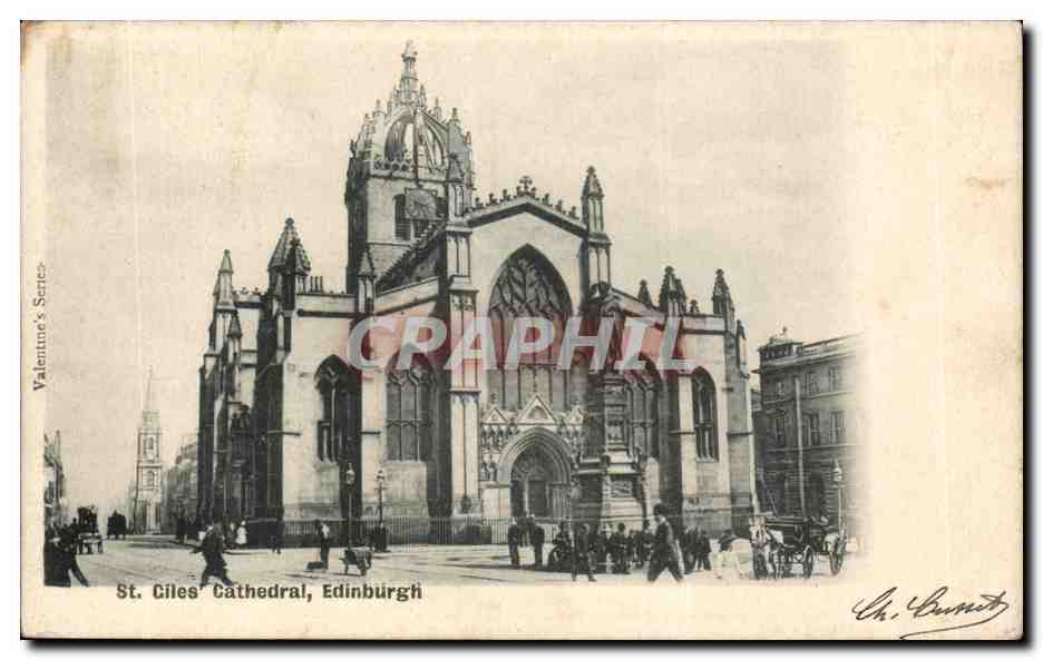 CPA Scotland Ecosse St Ciles Cathedral Adinburgh 