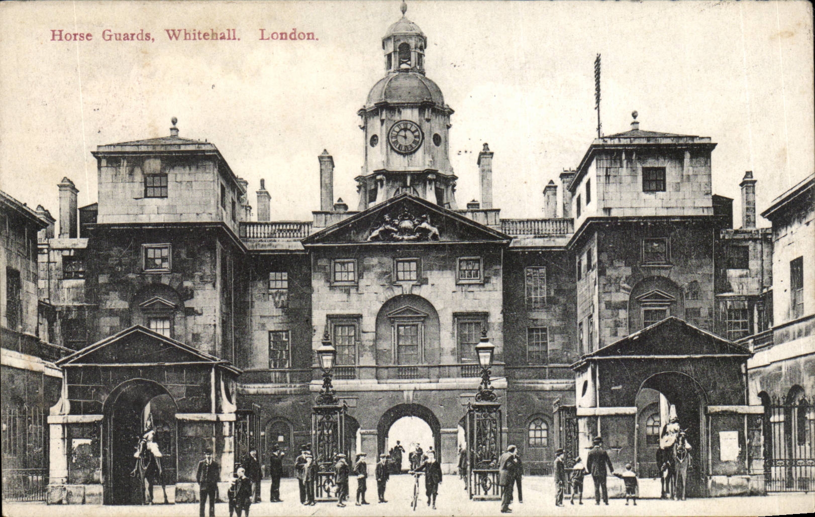 CPA Great Britain London Londres Horse Guards Whitehall