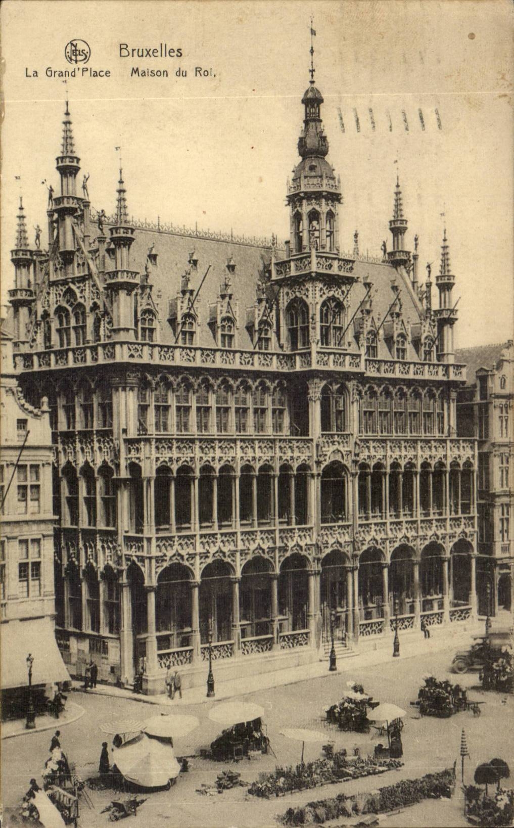 CPA Bruxelles La grand place Maison du roi