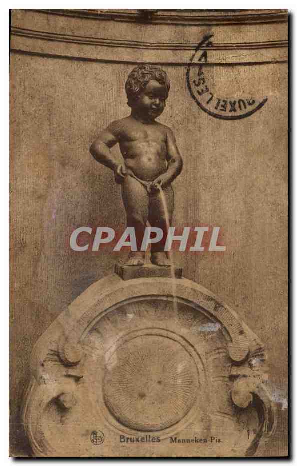 CPA Bruxelles Manneken Pis
