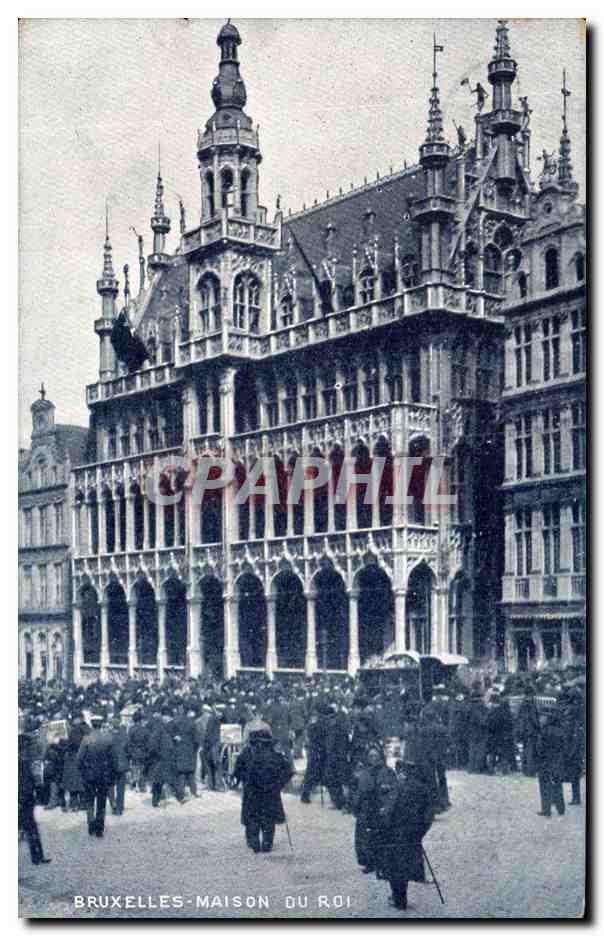 CPA Bruxelles Maison du roi