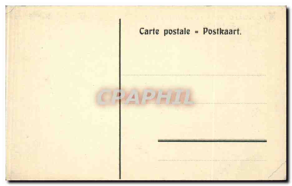 Exposition Universelle De Bruxelles 1910 — Section Hollandaise — éditeur non visible — Rückseite