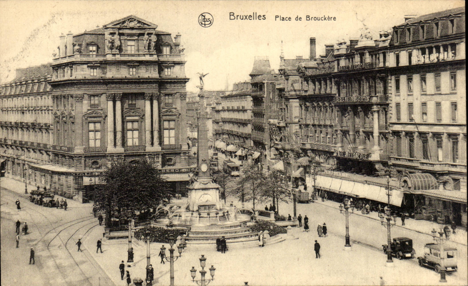 CPA Bruxelles Place de Brouckere