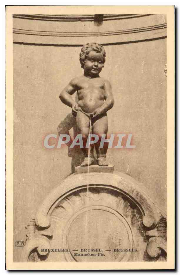 CPA Bruxelles Manneken Pis