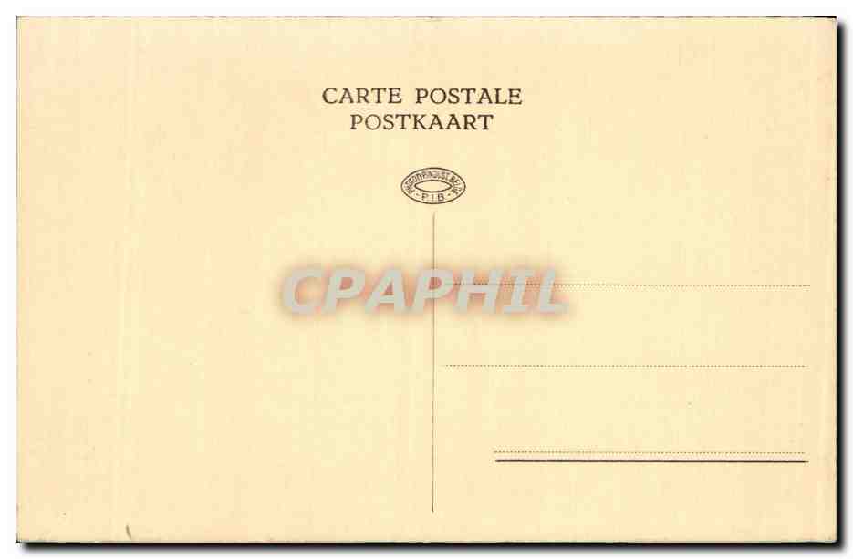 Bruxelles. Colonne du Congrès — Tombeau d'un Soldat Inconnu — PLB — Rückseite