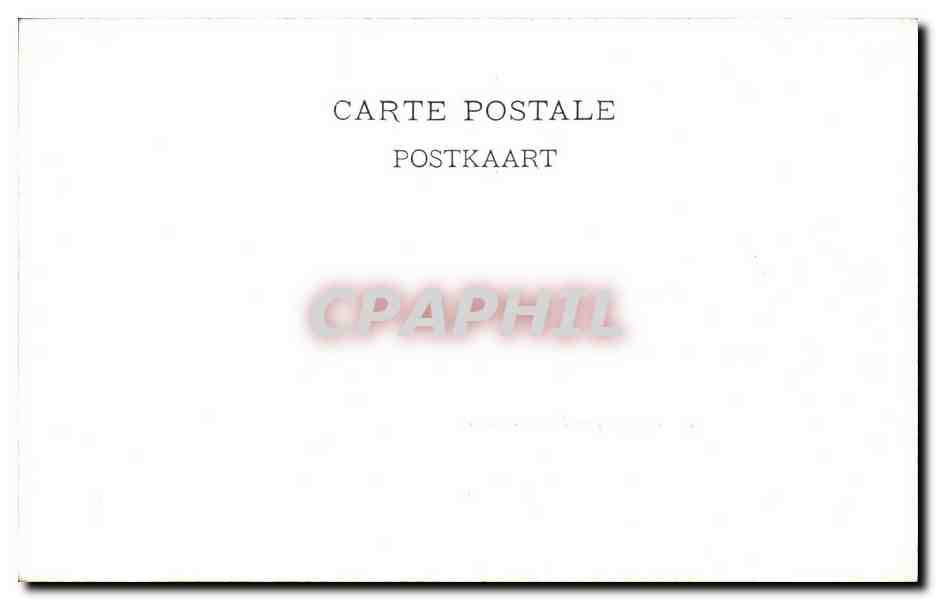 CPA Bruxelles Palais du roi — Rückseite