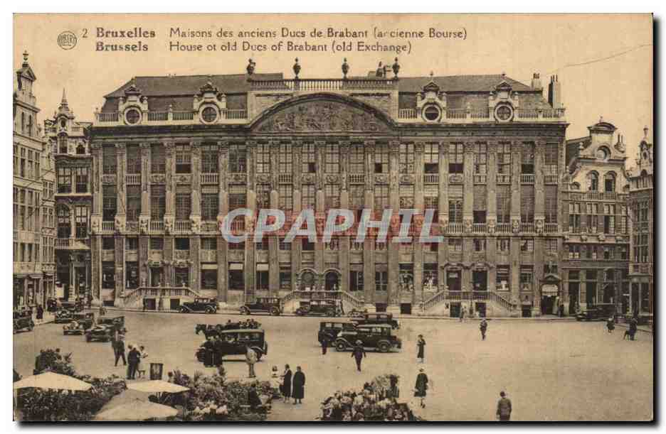Belgie Belgique Bruxelles CPA Maison des anciens ducs de Brabant (ancienne bourse )