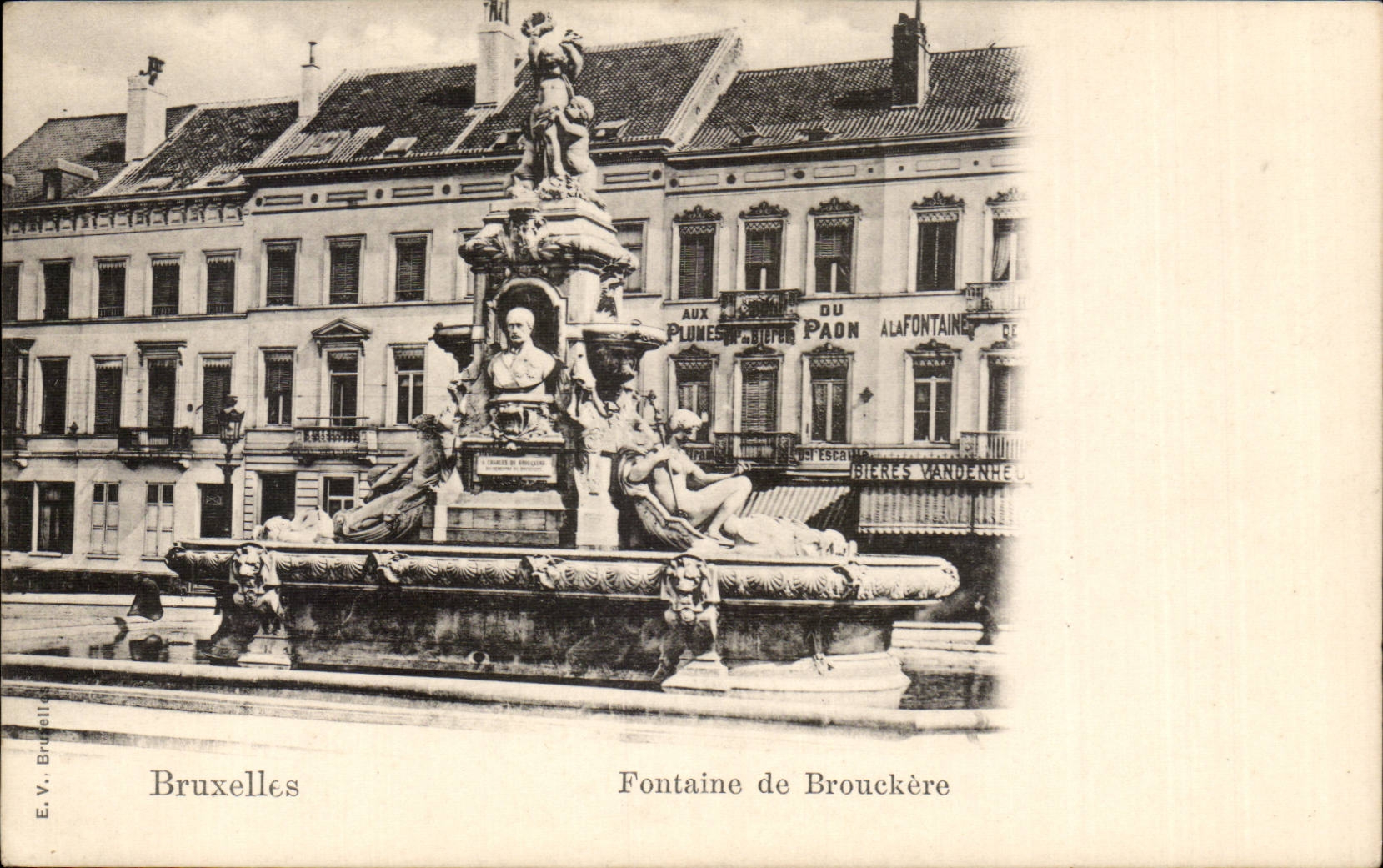 Belgie Belgique Bruxelles CPA Fontaine de Bruckere
