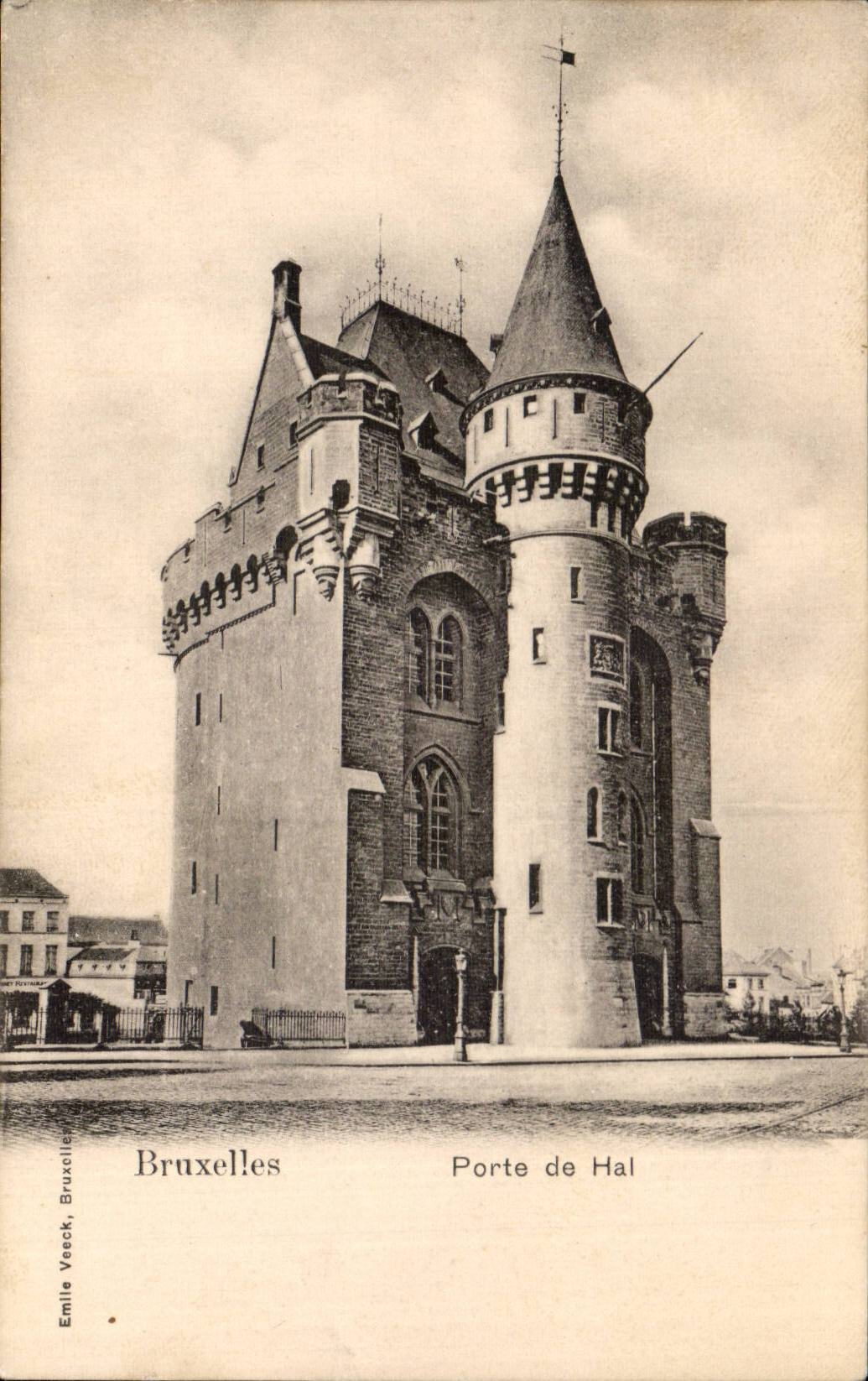 Belgie Belgique Bruxelles CPA Porte de Hal