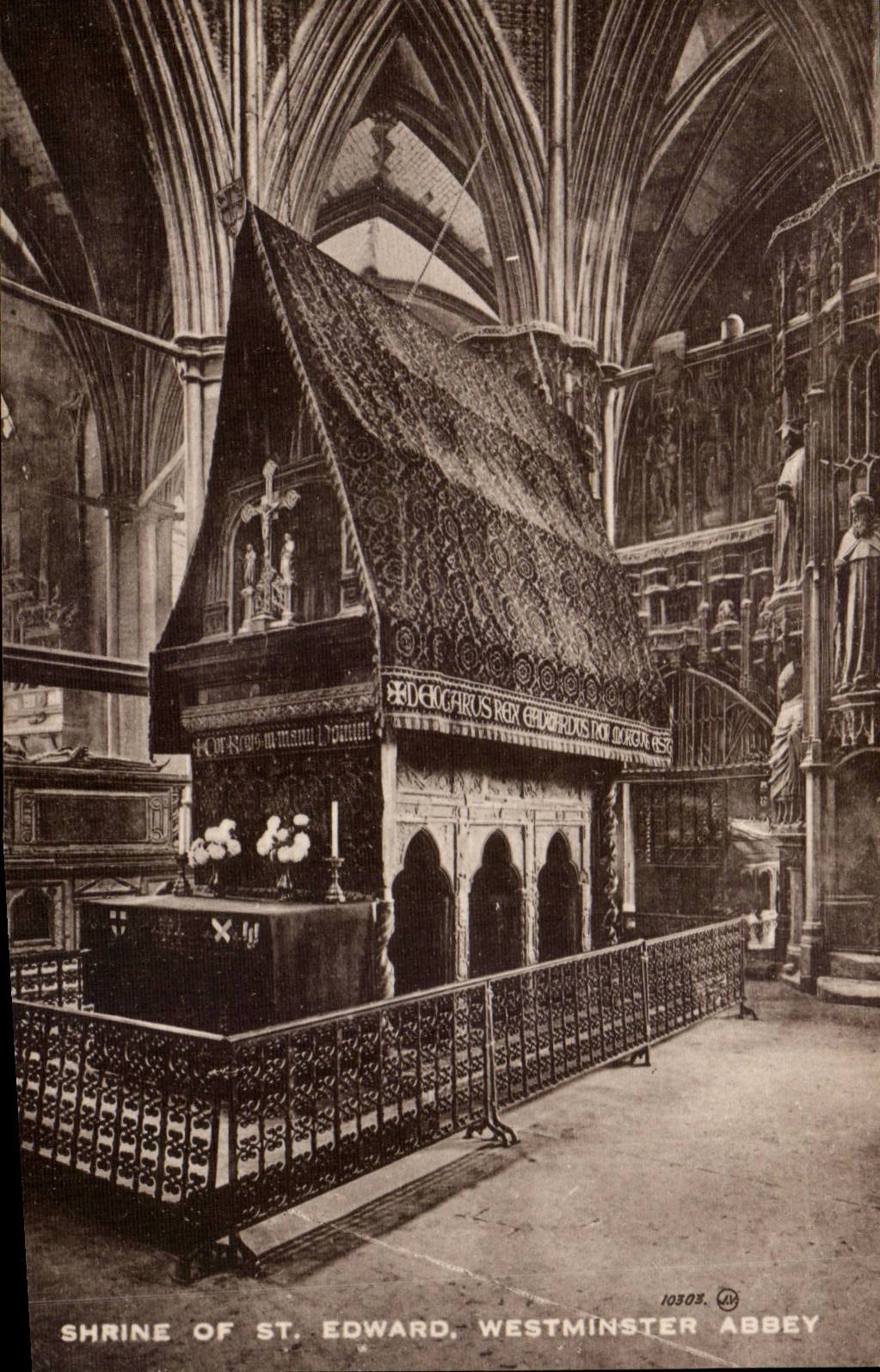 Great BRitain London Shrine of St Edward Westminster Abbey