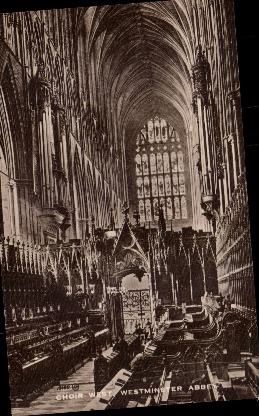 Great BRitain London Choir West Westminster Abbey
