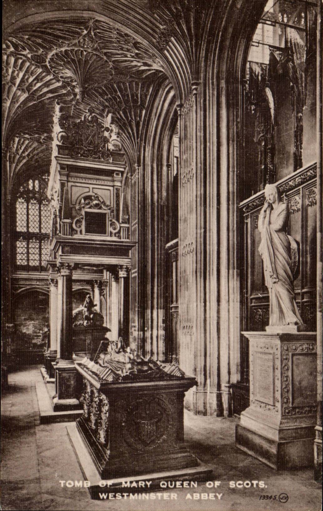Great BRitain London Tomb of Mary Queen of Scots Westminster Abbey