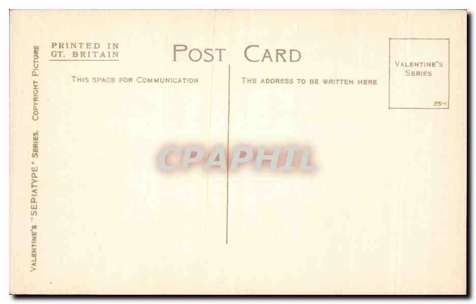 Great BRitain London Tomb of Queen Elizabeth Westminster Abbey — Rückseite
