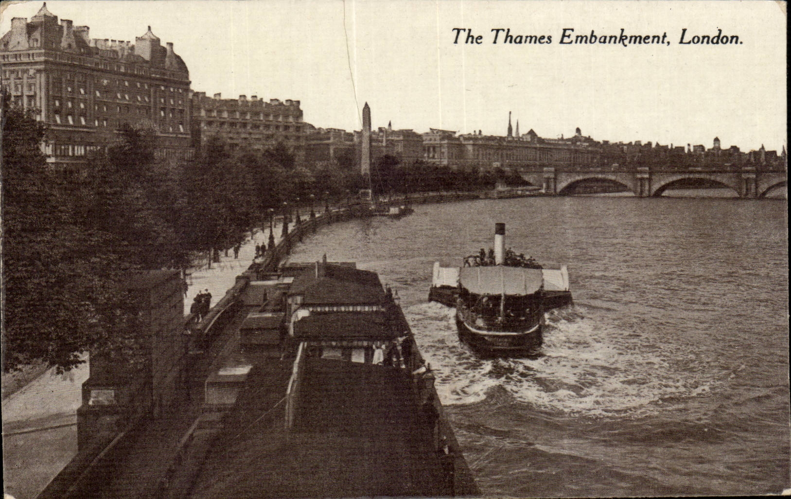 Great BRitain London The Thames Embankment 