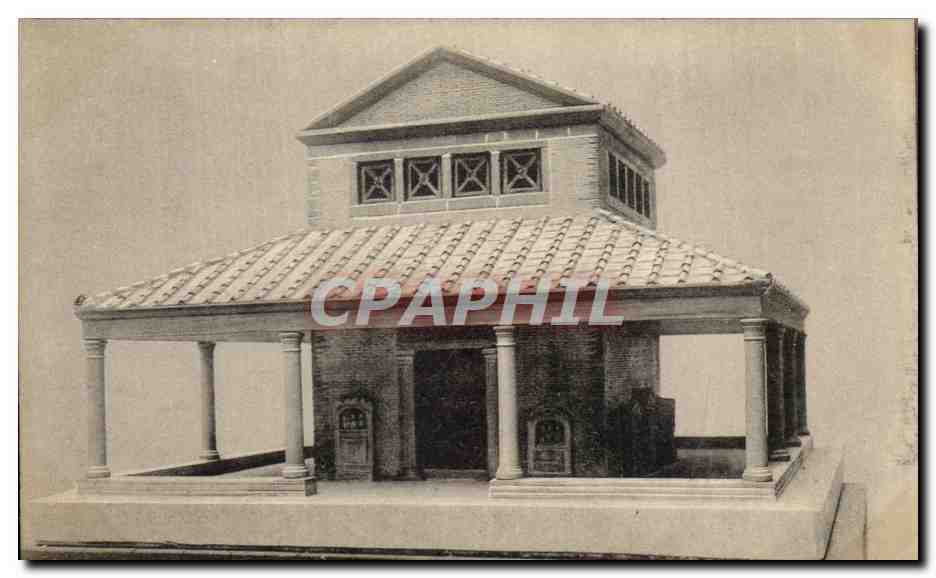 CPA Pronvinzialmusuem Bonn Tempel von Pesah 