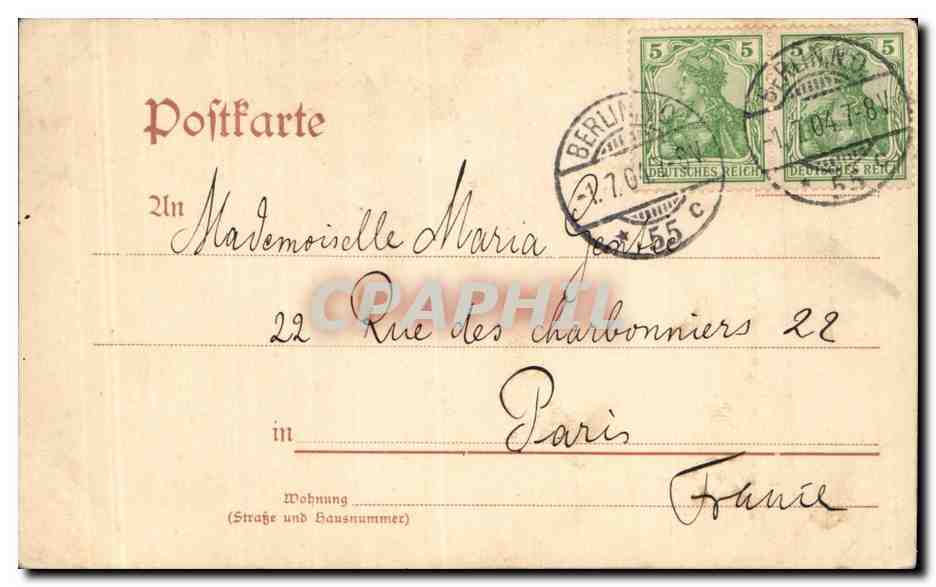 CPA Gruss aus Berlin Kaiser Wilhelm Gedachtinis Kirche — Back