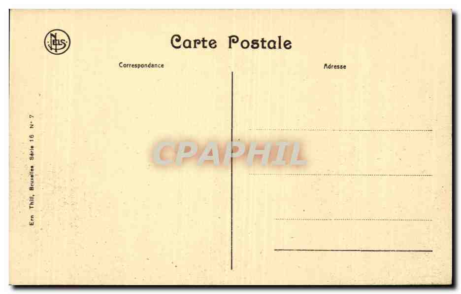 CPA Namur Pont de jambes et route merveilleuse — Rückseite