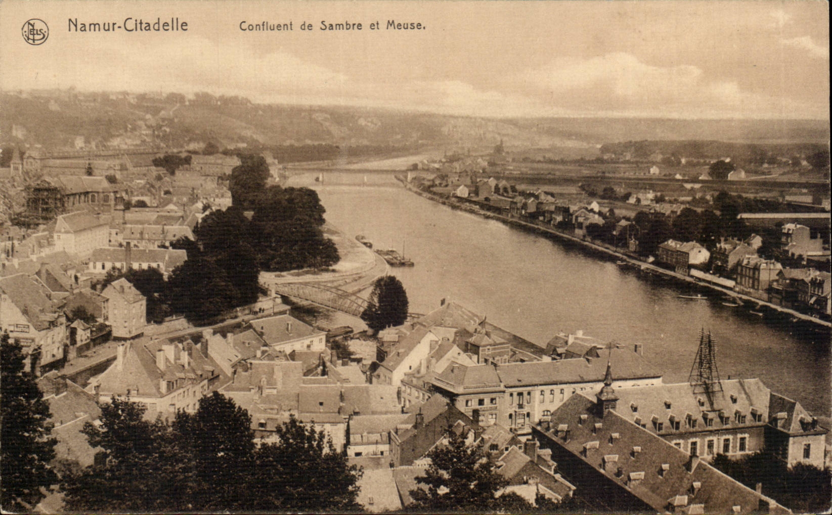 CPA Namur Confluent de Sambre et Meuse