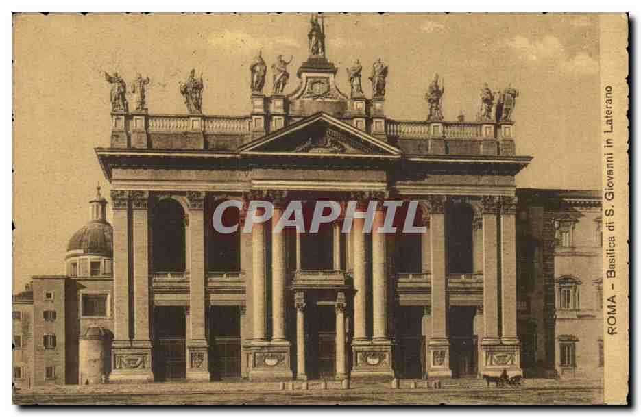 CPA Italie Italia Roma Basilica di S Giovanni in Laterano