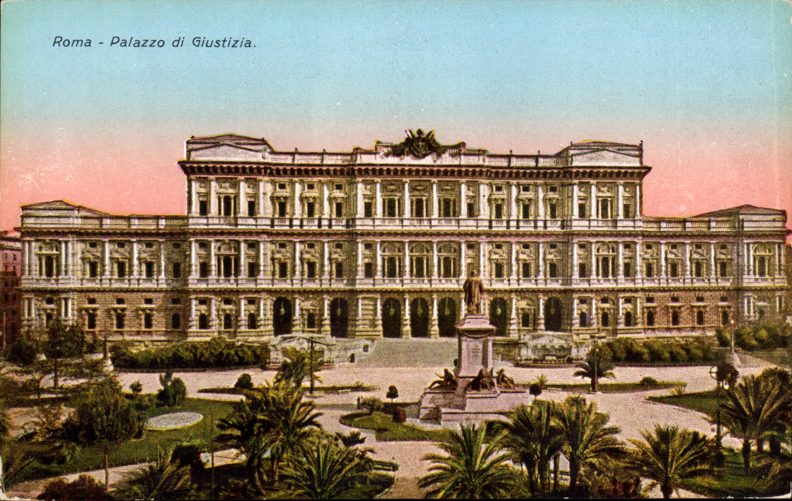 CPA Italie Italia Roma Palazzo di Guistizia