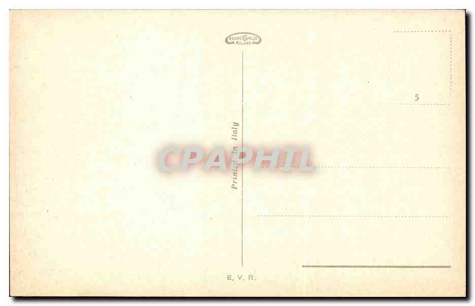 CPA Italie Italia Roma Palazzo di Guistizia — Rückseite