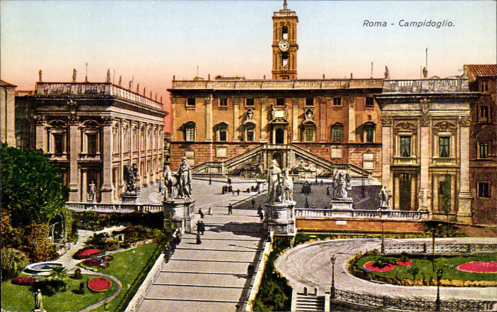 CPA Italie Italia Roma Campidoglio