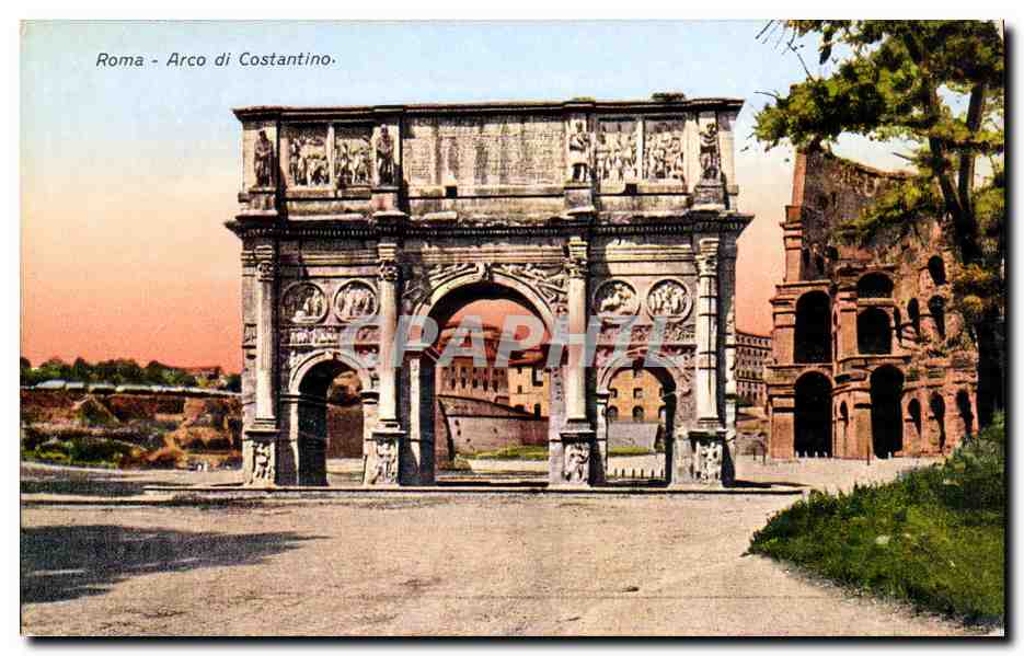 CPA Italie Italia Roma Arco di Costantino