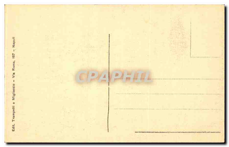 CPA Italie Italia Pompei Foro Triangolare — Rückseite
