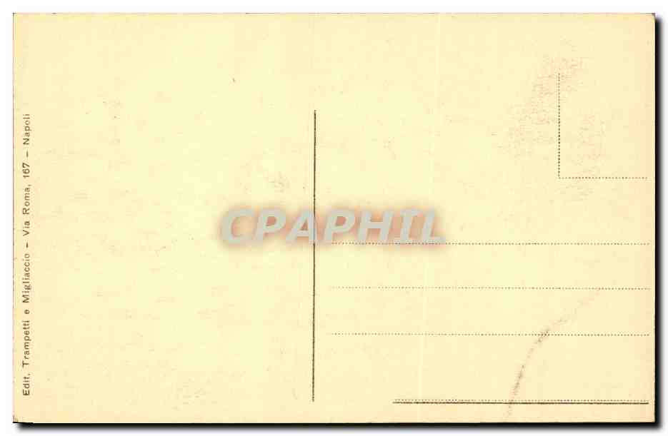 Italie Italia CPA Bagni del foro — Rückseite