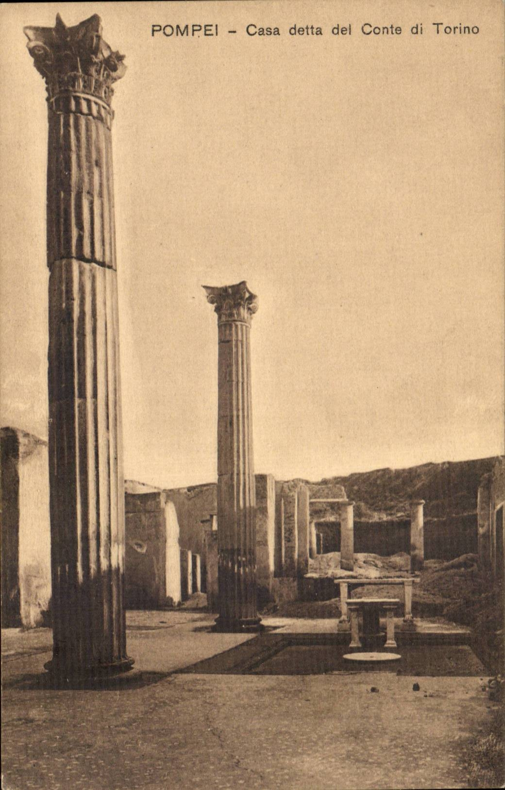 Italie Italia CPA Pompei Casa detta del conte di Torino