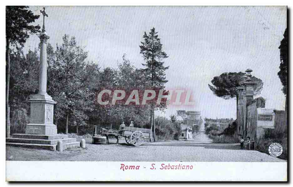 Italie Italia CPA Roma S Sebastiano