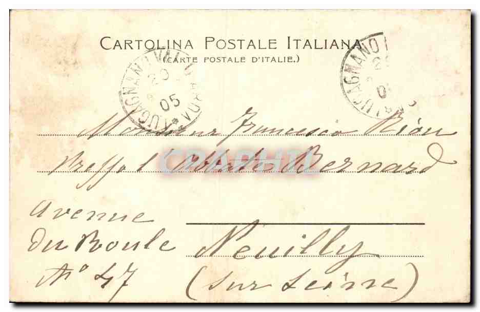 Italie Italia CPA San Gimignano Chiesa della Insigne Collegiata — Verso