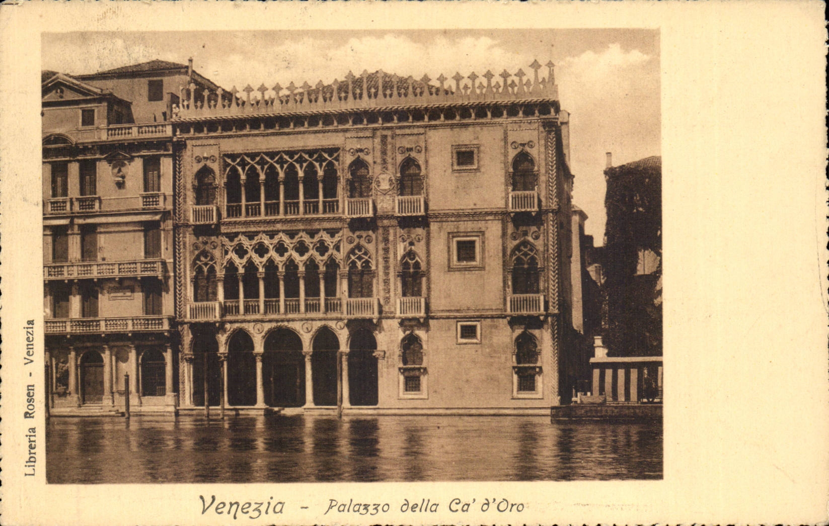 Italie Italia CPA Venezia Palazzo della Ca d'Oro