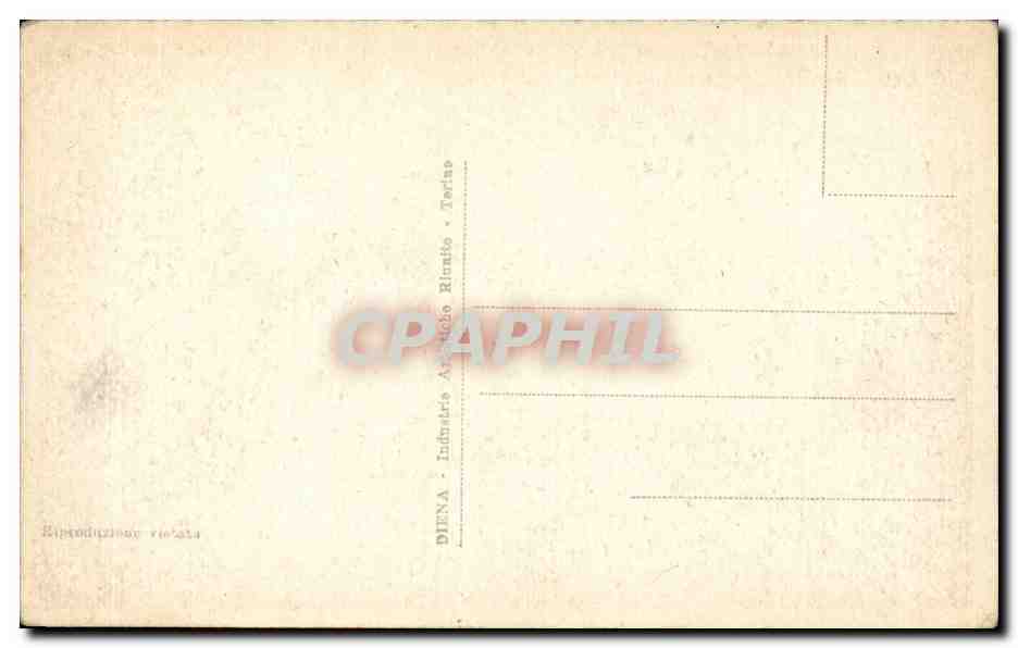 Italie Italia CPA Genova Palazzo ducale — Rückseite