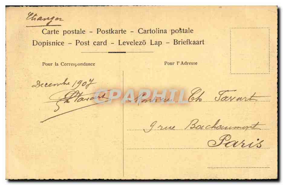 Italie Italia CPA Roma Foro Romano e Campidoglio — Rückseite