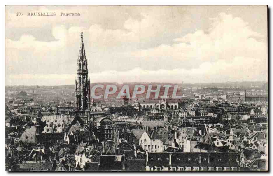 Belgie Belgique Bruxelles CPA Panorama