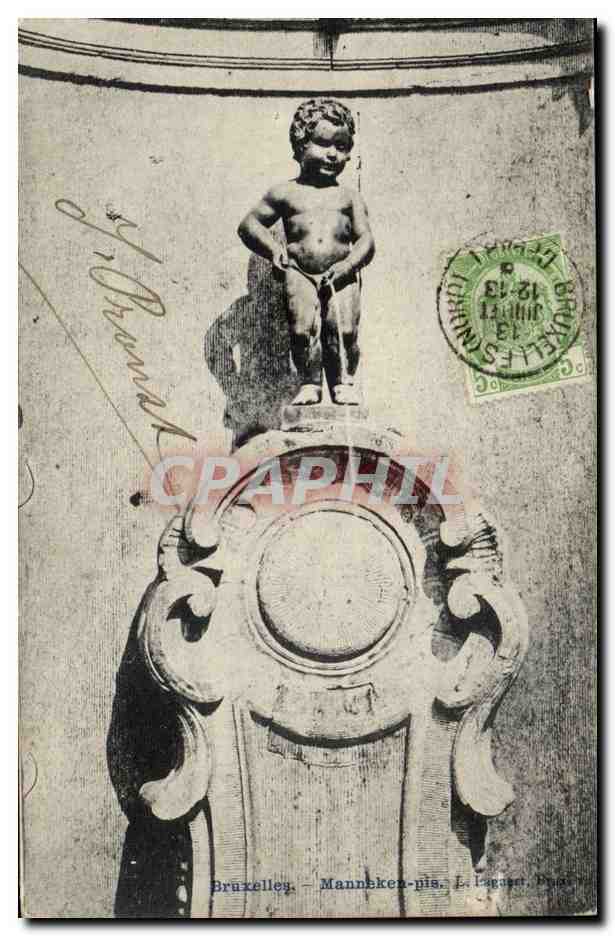 Belgie Belgique Bruxelles CPA Manneken Pis