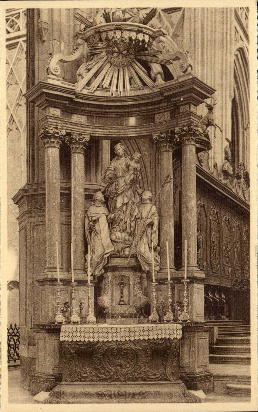 Belgie Belgique CPA St Hubert la basilique