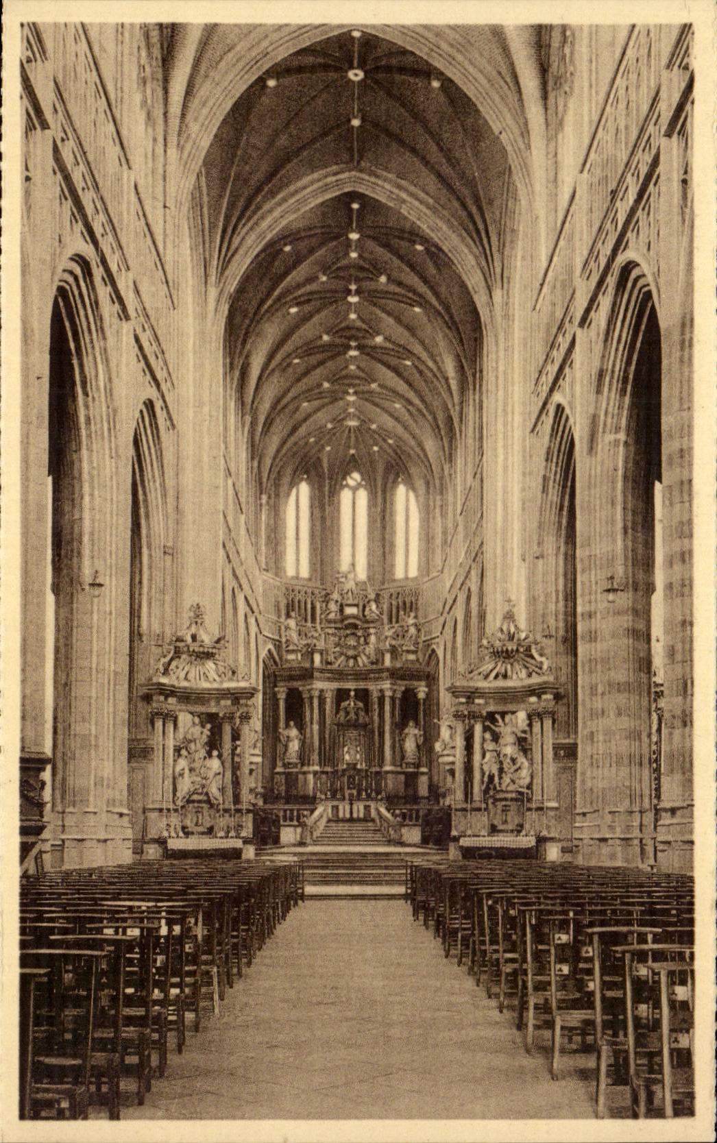 Belgie Belgique CPA St Hubert la basilique