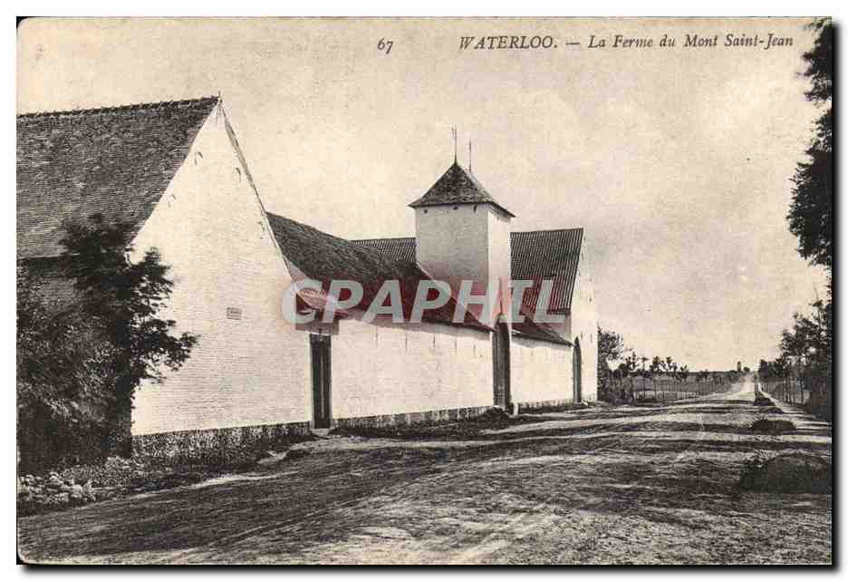 CPA Belgique Waterloo La ferme du mont Saint Jean