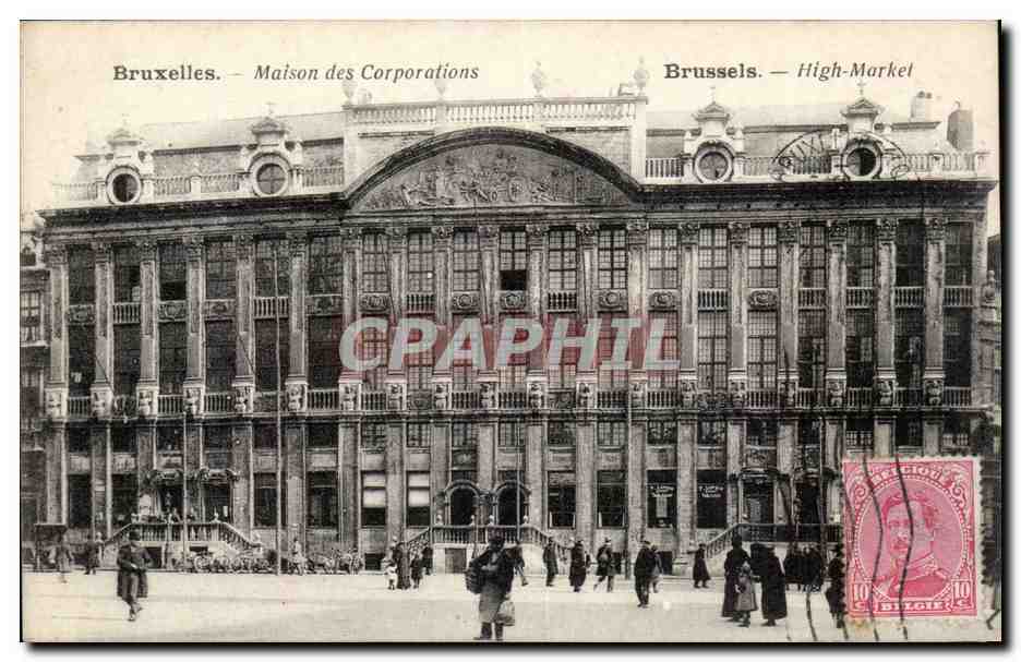 CPA Bruxelles Maison des Corporations 