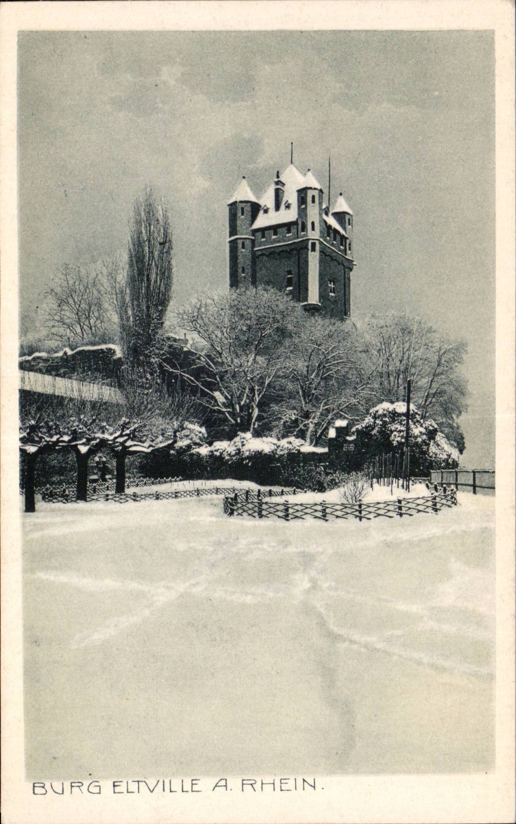 CPA Burg Eltville a Rhein