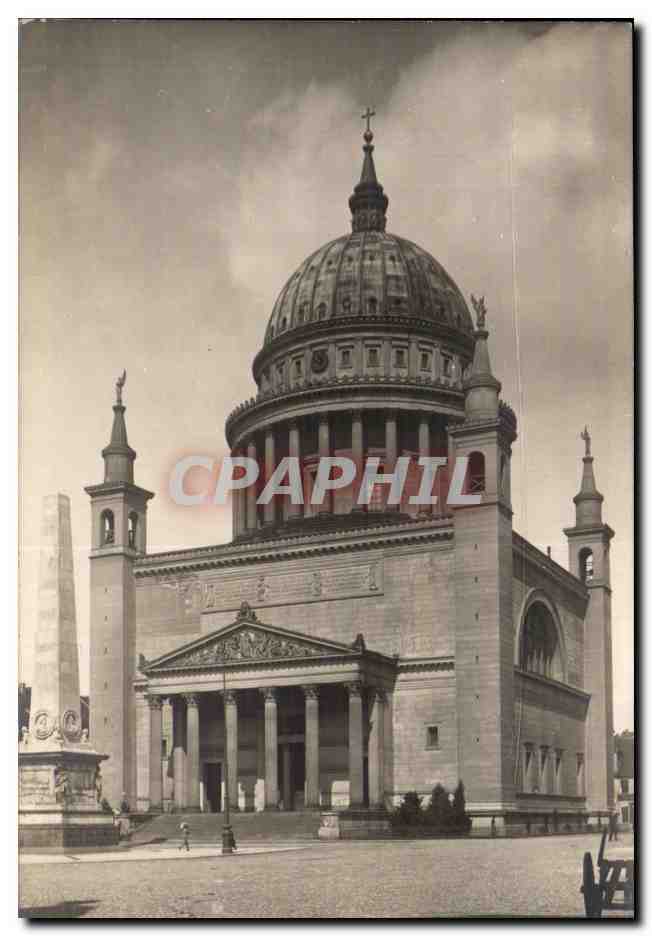 Basilica of the Sacred Heart of Berlin — front view — Photowering for Berlin C. 9, Frankfurter Straße 12