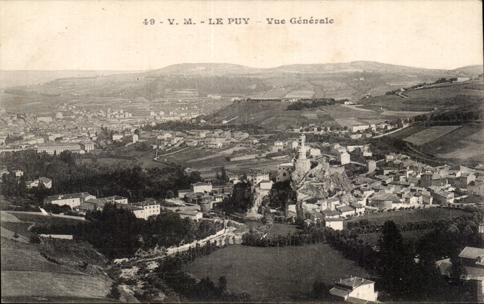 CPA Le Puy Vue generale