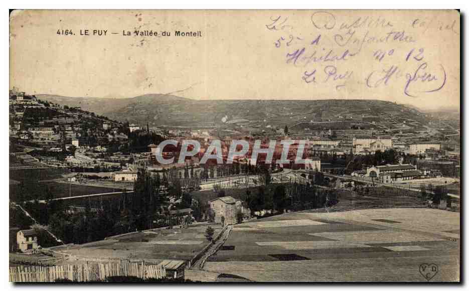 LE PUY — La Vallée du Montell — Éditeur anonyme, n° 4164